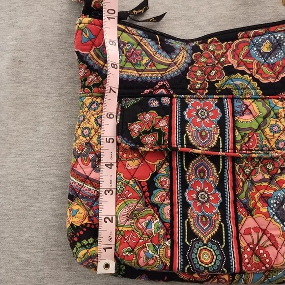 Vera Bradley Paisley Floral Crossbody Adjustable Strap - Picture 8 of 16